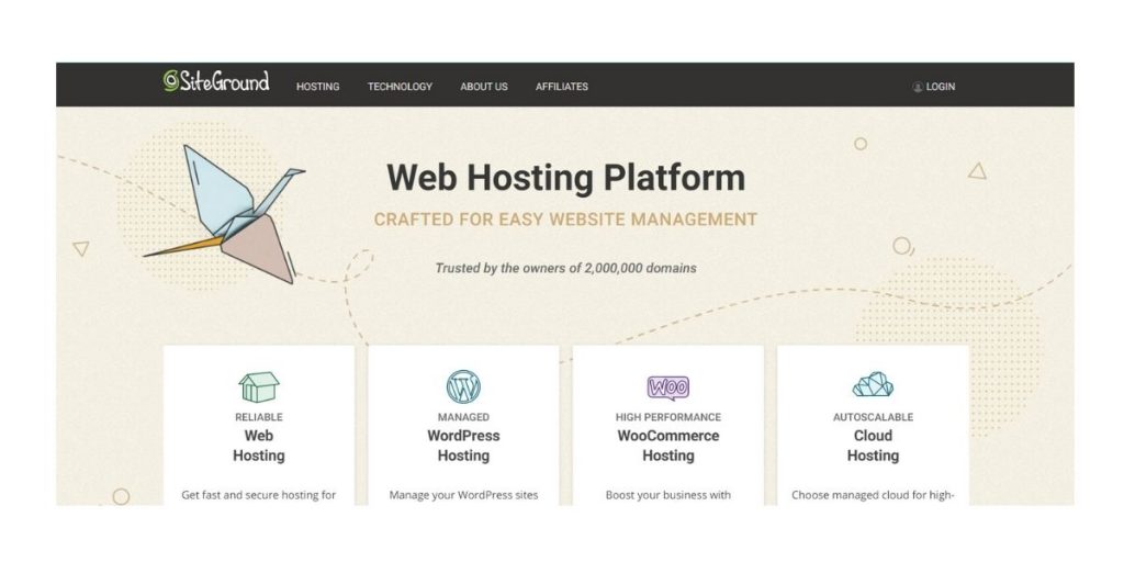 Siteground web hosting providers in Dubai