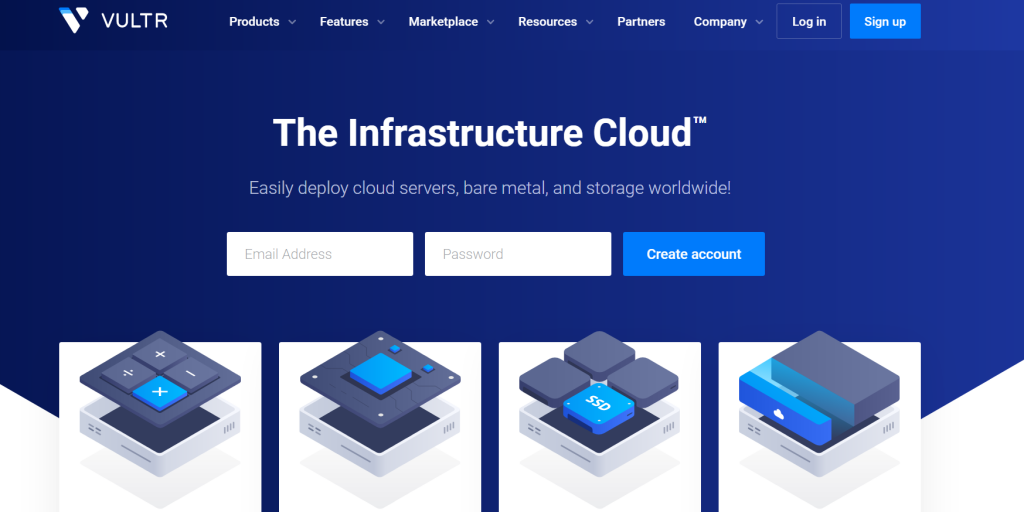 Vultr best cloud hosting server